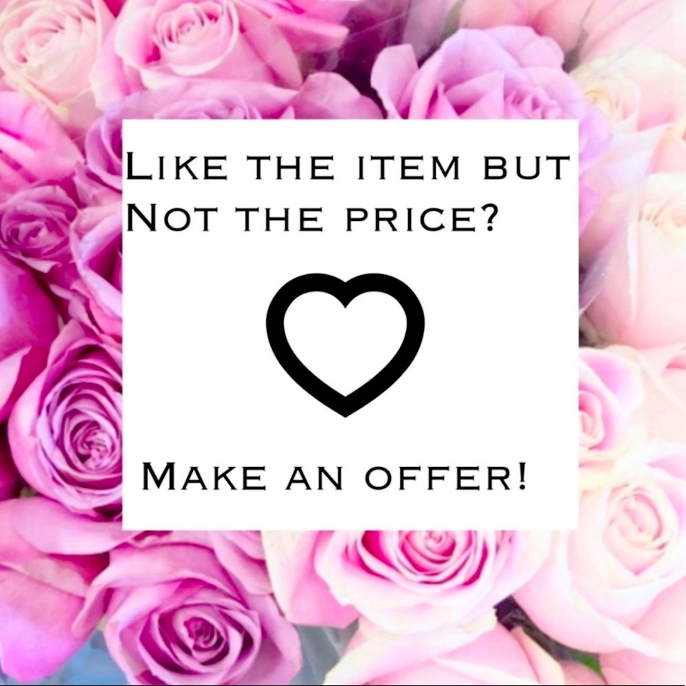 No reasonable offers refused!